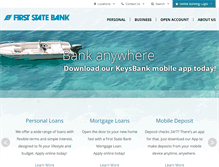 Tablet Screenshot of keysbank.com